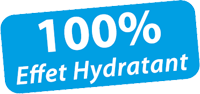 100% effet hydratant